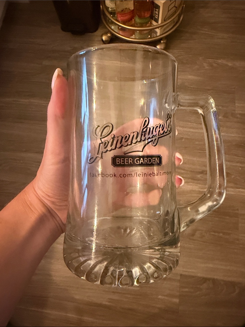 Leinenkugel Beer Garden Large Glass Beer Mug